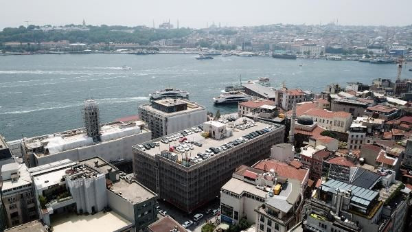 Karaköy'deki 45 yıllık katlı otopark yıkılıyor! Yerine meydan yapılacak - Resim: 4