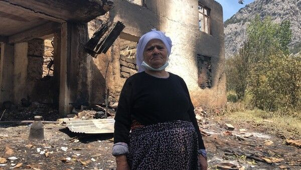 Isparta'da evi küle döndü! 'Çok ağladım' deyip anlattı: Bağırdım sağ mı diye - Resim: 3