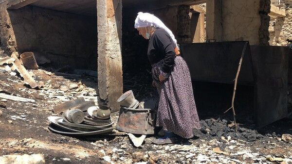 Isparta'da evi küle döndü! 'Çok ağladım' deyip anlattı: Bağırdım sağ mı diye - Resim: 4