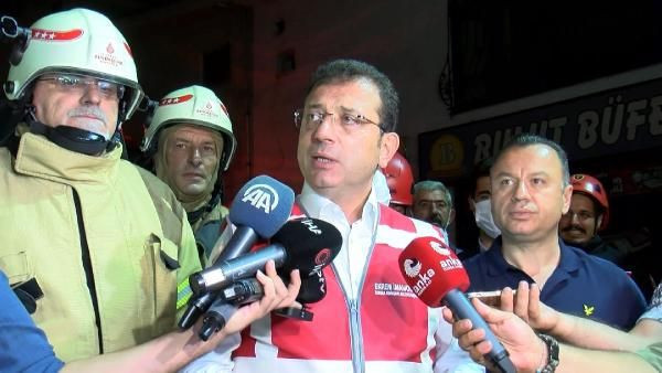 İkitelli Çevre Sanayi Sitesi'nde büyük yangın! 50 dükkan kül oldu - Resim: 3