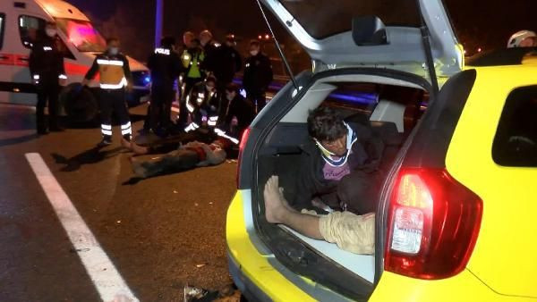 İstanbul'da taksi faciası! 9 yolcu alan taksi tankere arkadan çarptı ortalık cehennem yerine döndü - Resim: 3