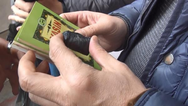 Şanlıurfa'da hastane bahçesinde 'şifa muskası' yazarken yakalandı! Gözaltına alındı - Resim: 3