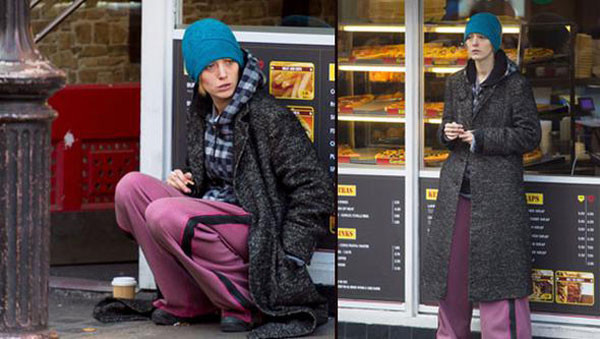 Görenler tanıyamadı! Ünlü oyuncu sokak kızı oldu - Resim: 2