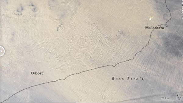 Avustralya resmen kül oldu uydu görüntüleri felaketi böyle yansıttı - Resim: 1