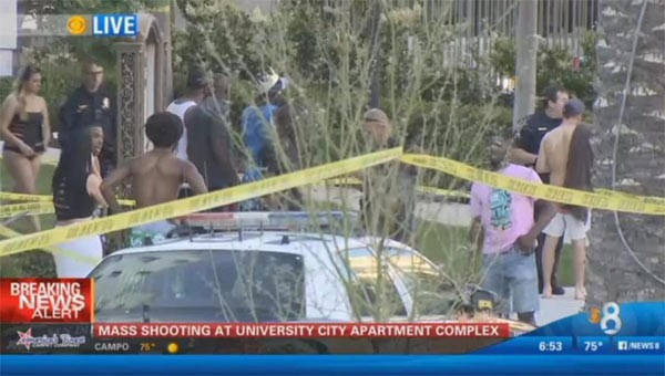 ABD'de partiye silahlı saldırı olay yerinden ilk görüntüler - Resim: 3