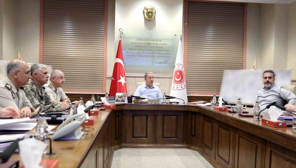 Bakan Hulusi Akar ve MİT Başkanı Hakan Fidan'dan kritik görüşme! - Resim: 0