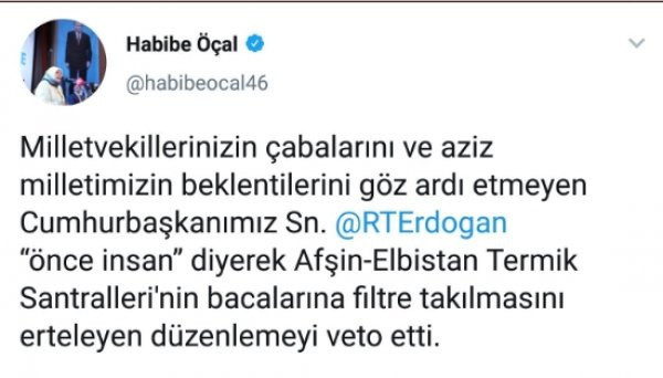 Erdoğan yasayı veto edince vekiller teşekkür yarışına girdi - Resim: 1