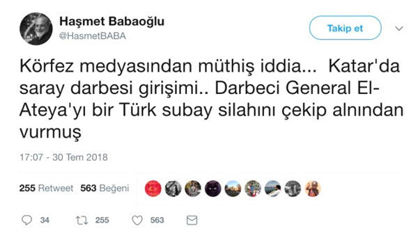 Katar'la ilgili bomba iddia! Türk Subayı darbe girişimini önledi - Resim: 0