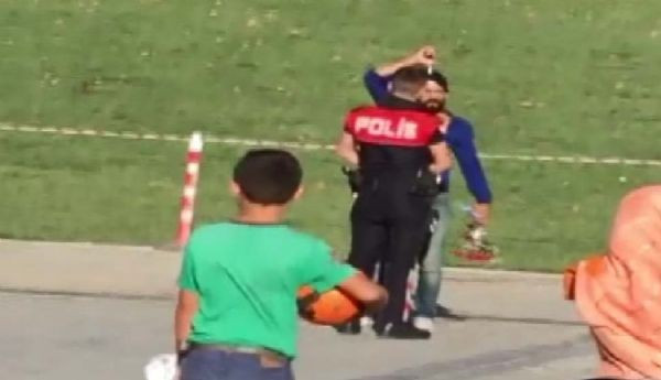 Taksim Meydanı'nda korku dolu anlar... - Resim: 2