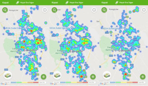 Eskişehir’in korona haritası maviye döndü - Resim: 0
