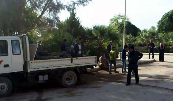 Bir kamyon ceseti böyle gömdüler! - Resim: 4