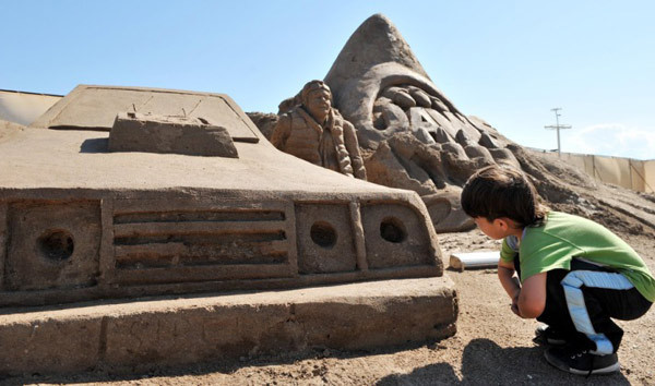 Kum Heykel festivaline ziyaretçi akını! - Resim: 3