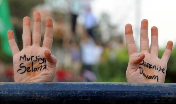 Diyarbakır'dan Mursi'ye destek - Resim: 1