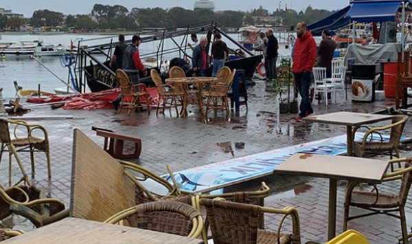 Tekirdağ'da hortum önüne ne kattıysa götürdü! İşte korku dolu o anlar - Resim: 3