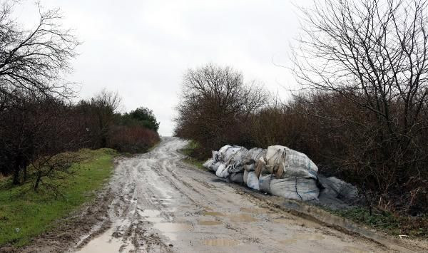 Tekirdağ'da 29 çuval kimyasal atık çevreye atıldı iddiası - Resim: 1