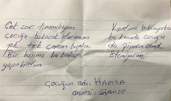 AVM'de çocuğunu terk etti! Ben de yuvada büyüdüm diye not bıraktı - Resim: 1
