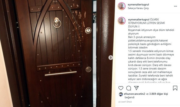 Sakarya'da kapıyı delik deşik etti kabusu yaşattı: Beni rezil ediyor - Resim: 0