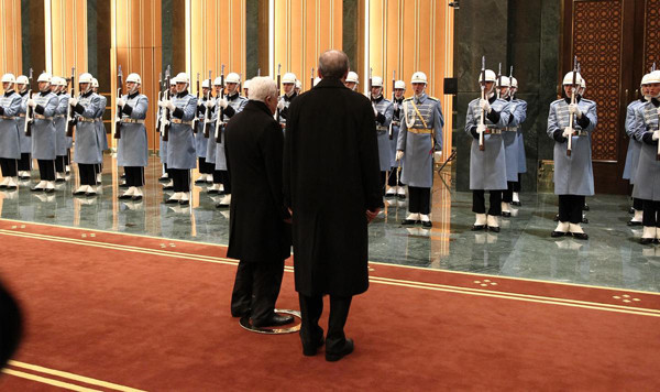 Erdoğan'dan AK Saray'da bir ilk! - Resim: 2