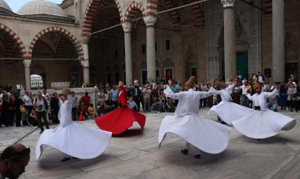 Selimiye Camii'nde semazen gösterisi büyüledi - Resim: 4