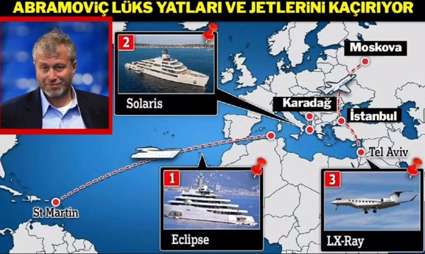 İngiliz ajansı Reuters duyurdu! Putin'in dostu Abramoviç'in yatı Türkiye'de - Resim: 2
