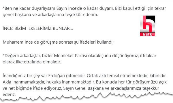 Halk TV'den Muharrem İnce'ye 'terör' sansürü örgüt isimleri haberden çıkarıldı - Resim: 0