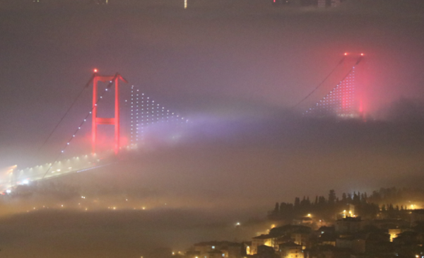 Yoğun sis nedeniyle Şehir Hatları, tüm seferlerini iptal etti - Resim: 1