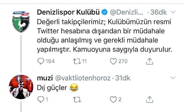 Denizlispor'un 'fırça' tweeti ortalığı karıştırdı! Bakın nasıl özür dilendi - Resim: 1