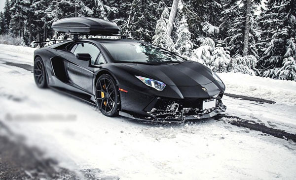 Kış şartlarına uygun Lamborghini! - Resim: 4