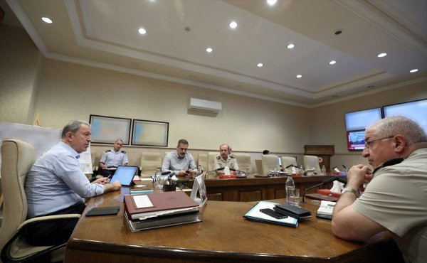 Bakan Hulusi Akar ve MİT Başkanı Hakan Fidan'dan kritik görüşme! - Resim: 1
