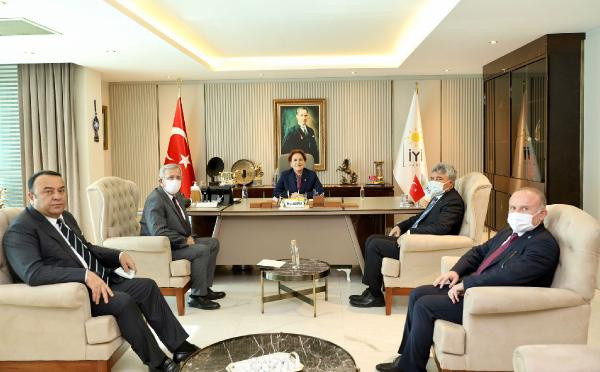 Meral Akşener Mansur Yavaş'ı kabul etti - Resim: 0