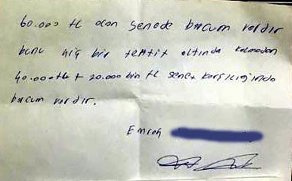 300 liralık hesaba işkenceyle 300 bin liralık senet imzalattılar - Resim: 2