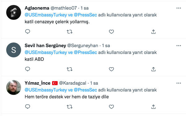 İstiklal Caddesi saldırısı sonrası ABD'nin taziye paylaşımının altına yorum yağdı itiniz emin ellerde - Resim: 1