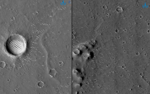Çin’in uzay aracı yayınladı! Mars’ın ilk fotoğraflarını yayınladı - Resim: 0