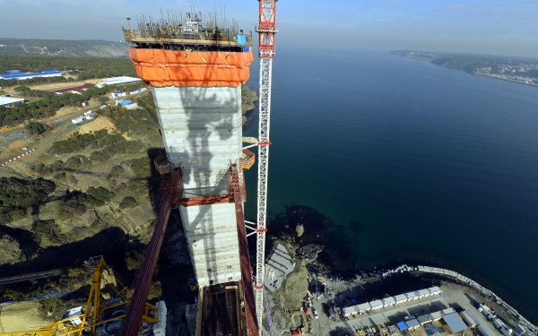 Yavuz Sultan Selim Köprüsü’nun yüzde 50′si tamamlandı - Resim: 4