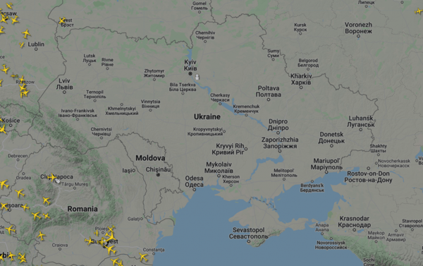 Rusya Ukrayna'yı bombaladı! Uluslararası uçuş trafiği durdu: 185 km yakınına yaklaşmayın - Resim: 0