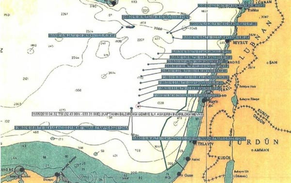 Haritalarla Mavi Marmara baskını - Resim: 3