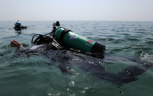 Suudi kadınlar plaja böyle geldiler! İşte sıradışı kareler - Resim: 2