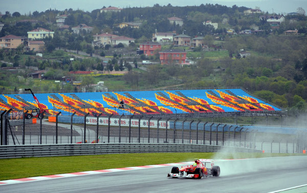 F1'de paramparça antrenman - Resim: 2