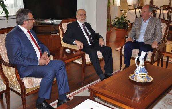 Muharrem İnce'den, Karamollaoğlu'na ziyaret! - Resim: 1