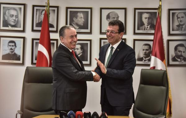 Ekrem İmamoğlu'ndan Galatasaray Kulübü'ne ziyaret - Resim: 4