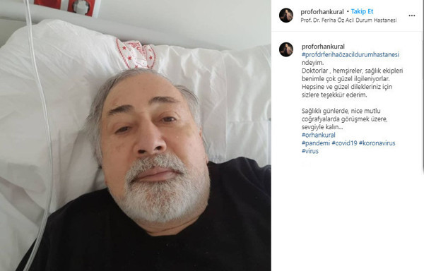 Cem Yılmaz'a açtığı davalarla biliniyordu! Prof. Dr. Orhan Kural koronavirüse yakalandı - Resim: 0