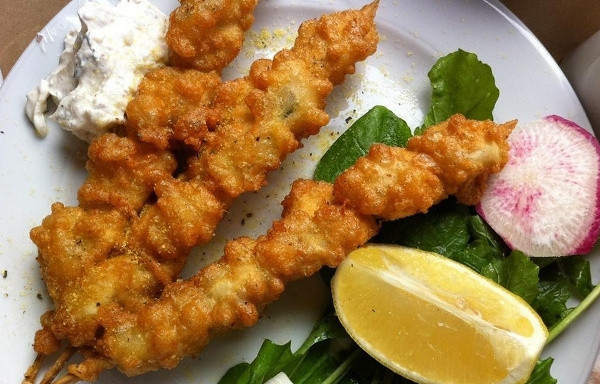 Midye yemeyenlere mükemmel bir alternatif: Tavuk midye tava - Resim: 0