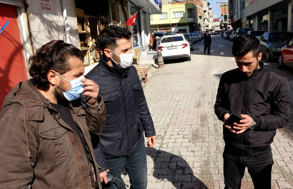 Pes dedirten yanıt! Osmaniye'de maskesini takmayan genç bakın ne dedi - Resim: 0