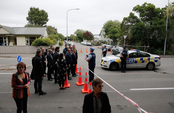 Katliamın ardından Türk heyeti Yeni Zelenda'da - Resim: 0