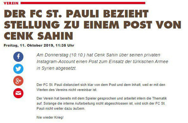 Enver Cenk Şahin 'Barış Pınarı Harekâtı' paylaşımı yaptı Almanlar rahatsız oldu - Resim: 1