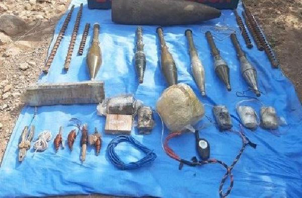 Hakkari'de teröristlere ait mühimmat ele geçirildi - Resim: 0