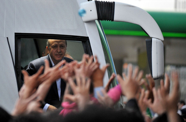 Erdoğan'ı neşelendiren pankart - Resim: 2