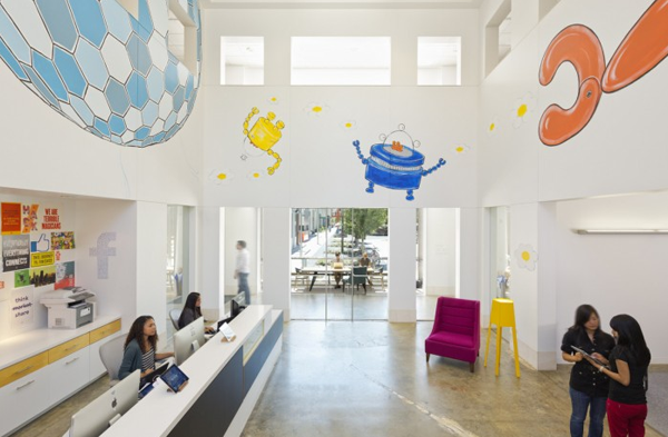 Facebook'un Menlo Park ofisi - Resim: 1