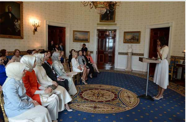 Beyaz Saray'da kadın zirvesi - Resim: 1