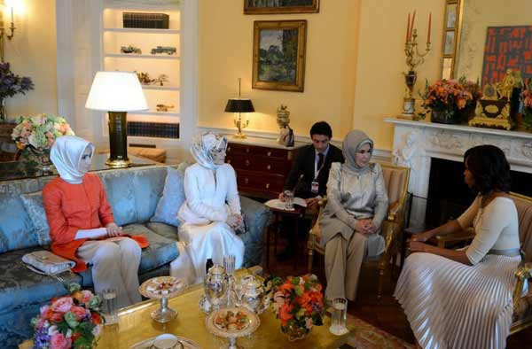 Beyaz Saray'da kadın zirvesi - Resim: 3